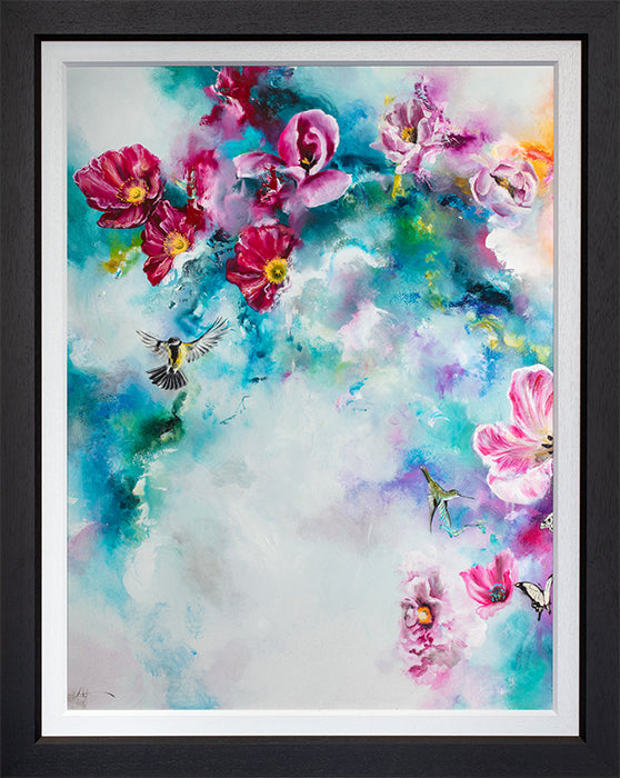Katy Jade Dobson - 'Spring Blossoms I' - The Alchemy Collection -  Framed Limited Edition