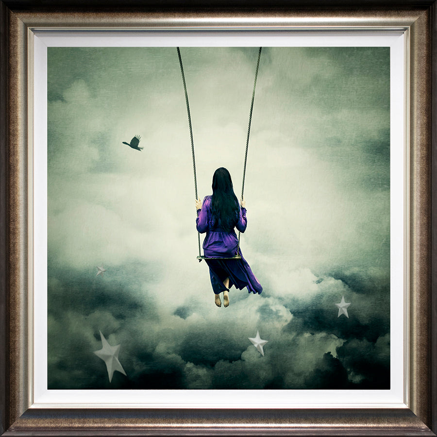 Michelle Mackie - 'Above The Night Sky' - Framed Limited Edition Art