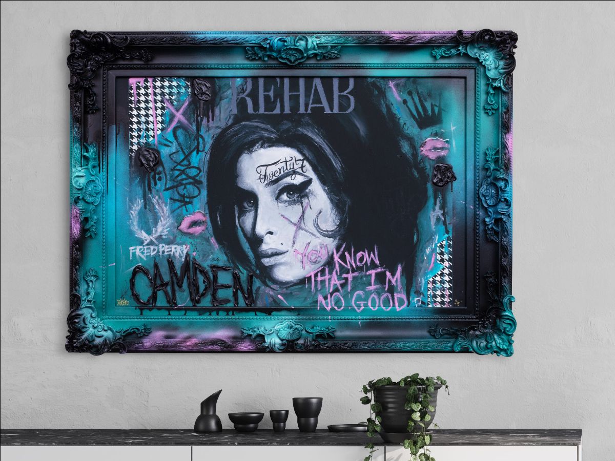 Ghost - 'Back To Black' - Framed Limited Edition