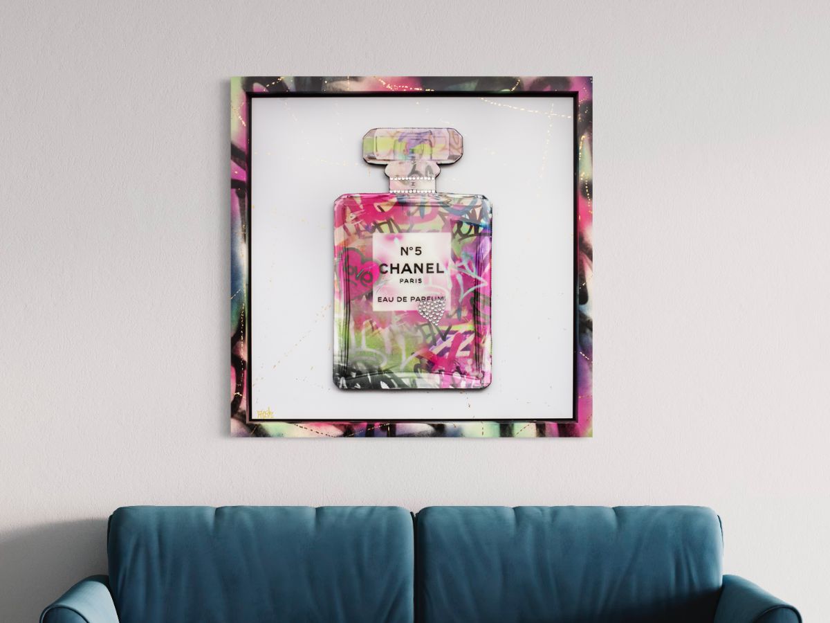 Ghost - 'Eau De Parfum' - Framed Original Artwork