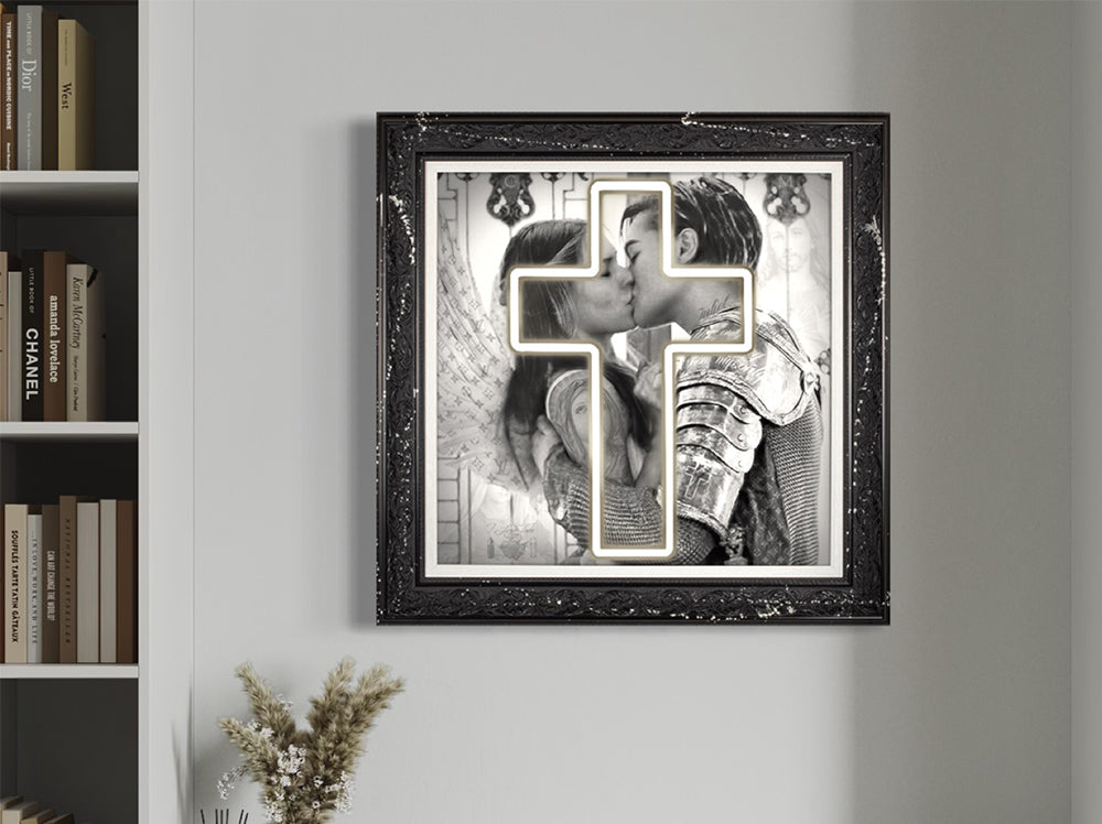 JJ Adams - 'Romeo' -  Glass Embellished Metallic Special Pletinum Silver Edition
