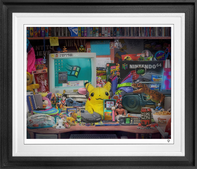 JJ Adams - 'Take Me Back To The 90's' - Framed Limited Edition