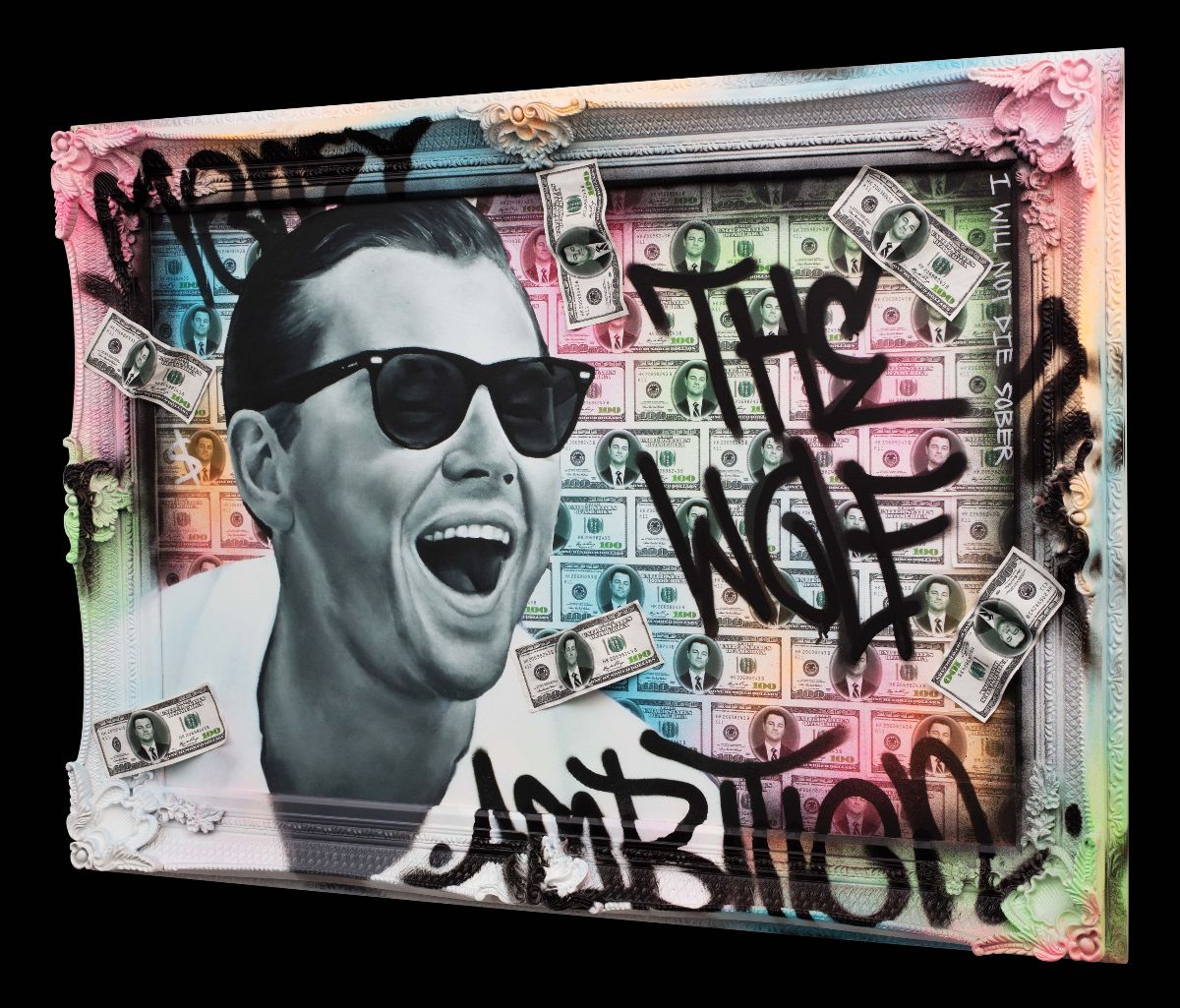 Ghost - 'I Will Not Die Sober' - Framed Original Artwork