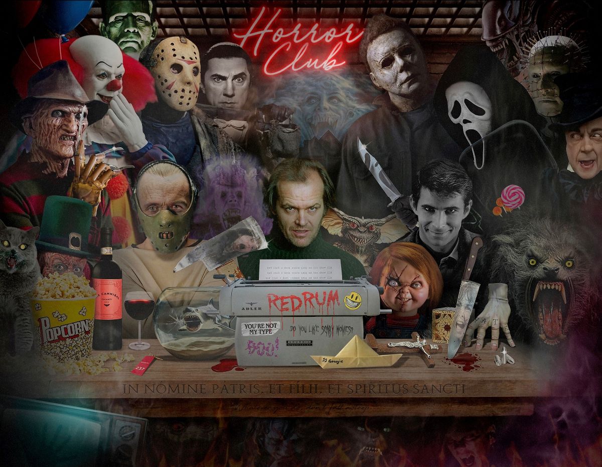 JJ Adams - 'Do You Like Scary Movies?' - Framed Original