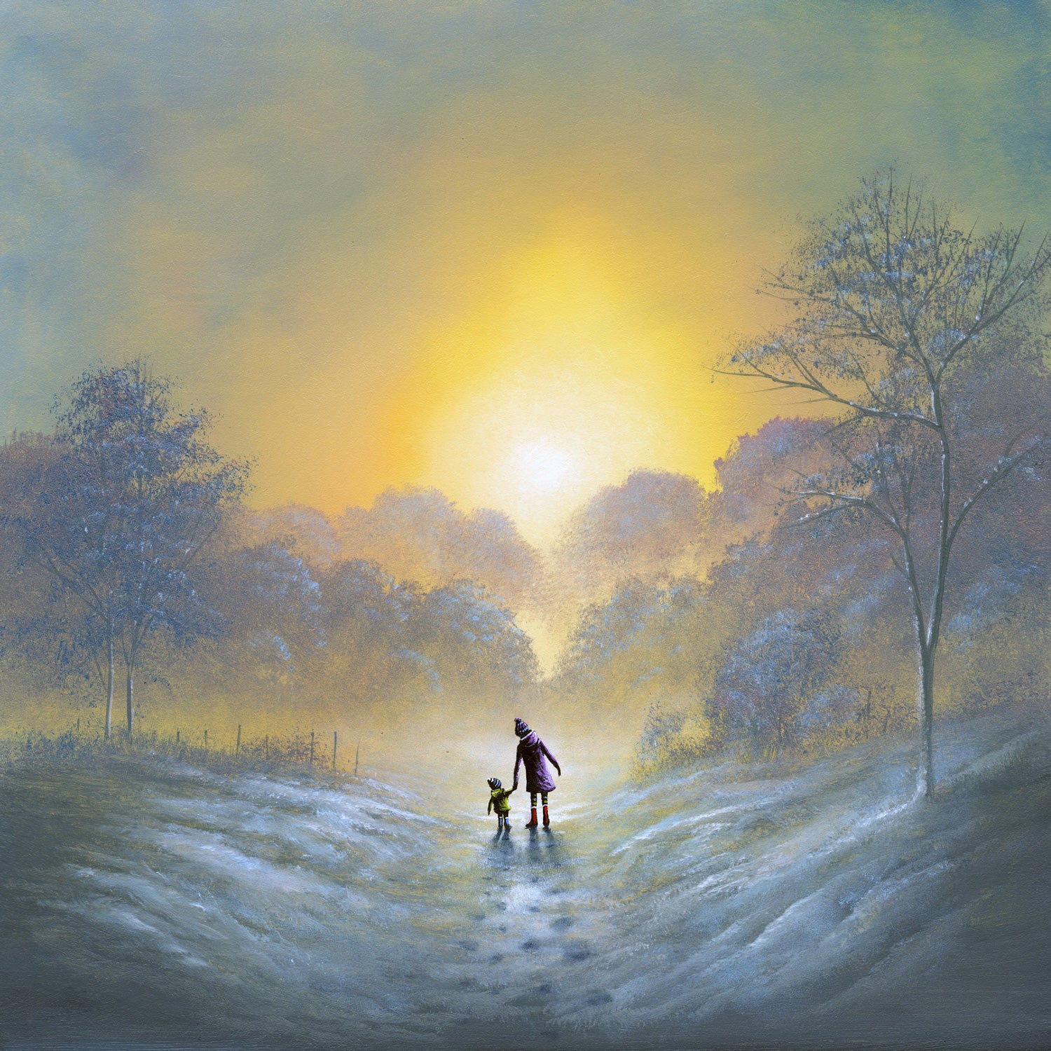 Danny Abrahams - 'Winter's Journey' - Framed Limited Edition