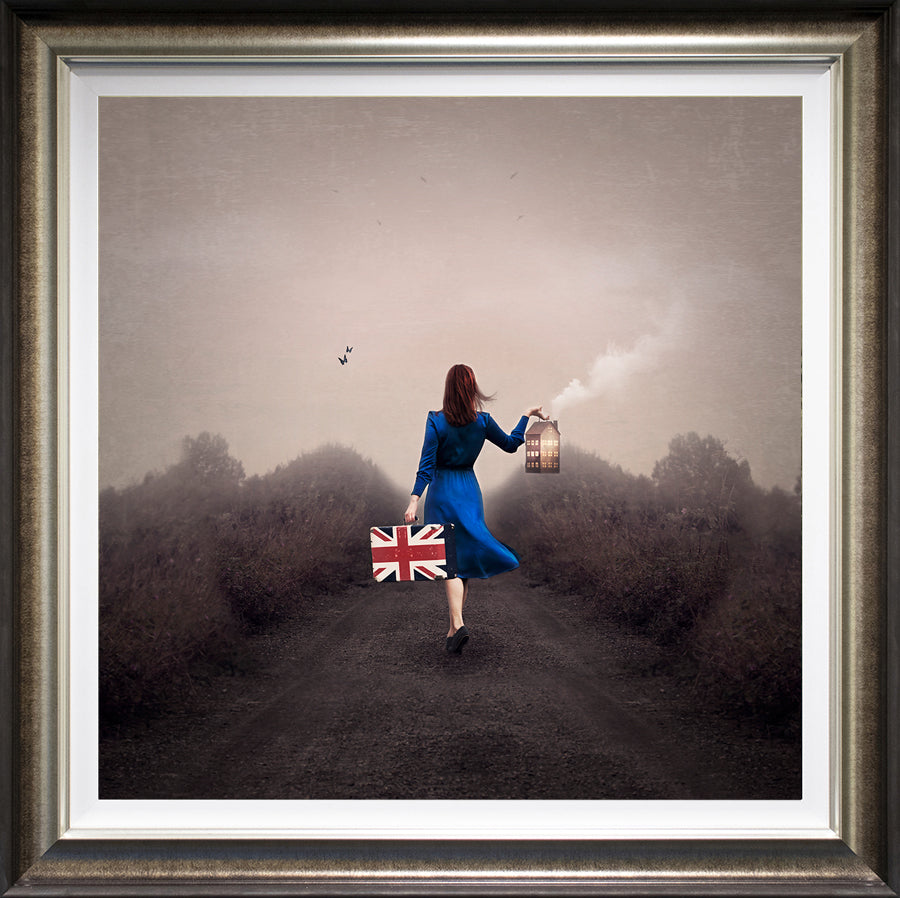 Michelle Mackie - 'Moving On Again' - Framed Limited Edition Art