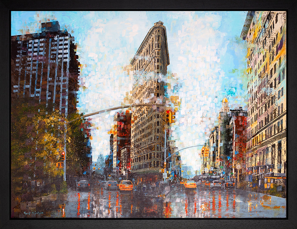 Paul McIntyre - 'Approaching The Flatiron' - Framed Original Artwork