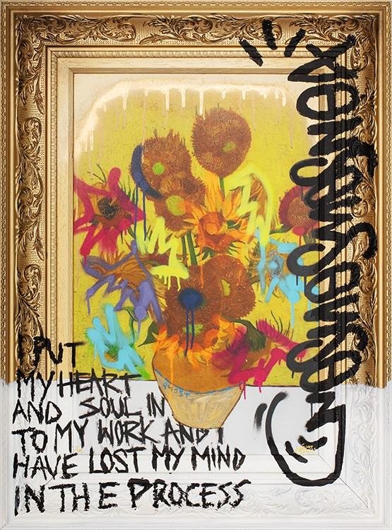 Ghost - 'A Troubled Mind Of An Artist' - Framed Mini Limited Edition