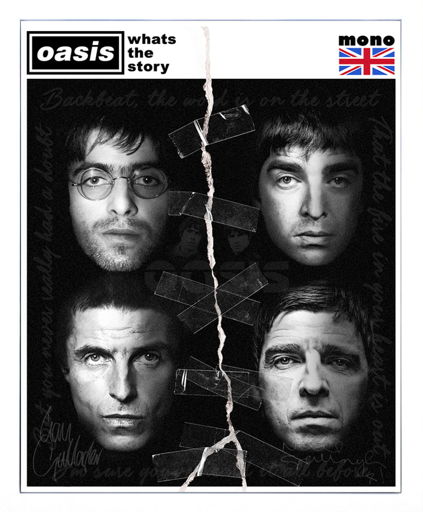 JJ Adams - 'What's The Story' - Framed Original