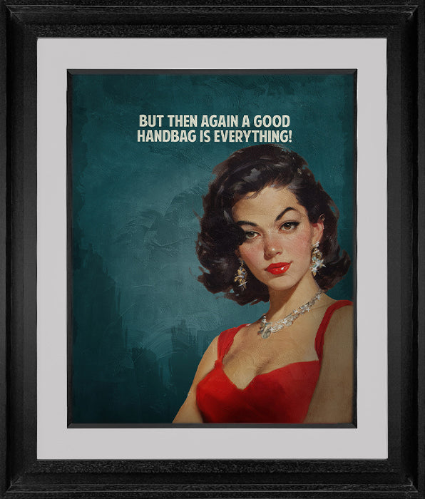 Sam Wolfe - 'That Handbag' - Framed Lenticular Limited Edition