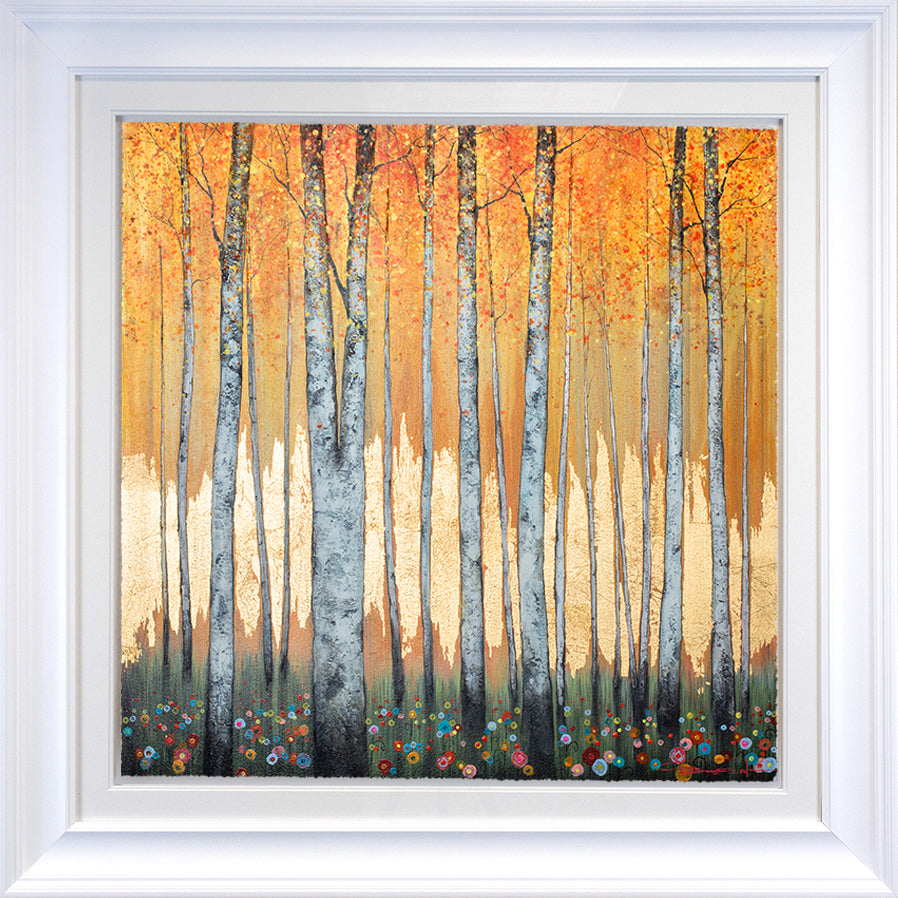 Dale Bowen -  'Silver Forest I' - Framed Limited Edition