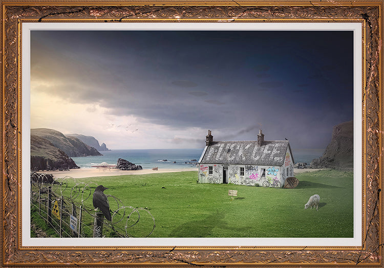 JJ Adams - 'The Approaching Storm' - Framed Original Artwork