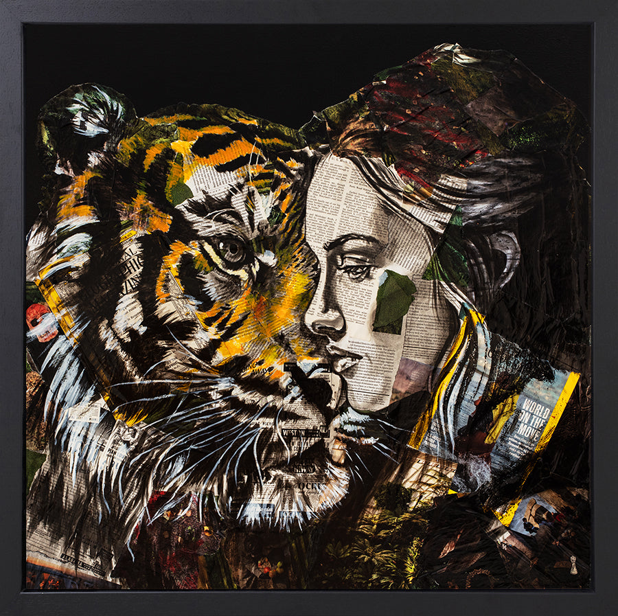 Chess - 'World On The Move' - Framed Original Artwork