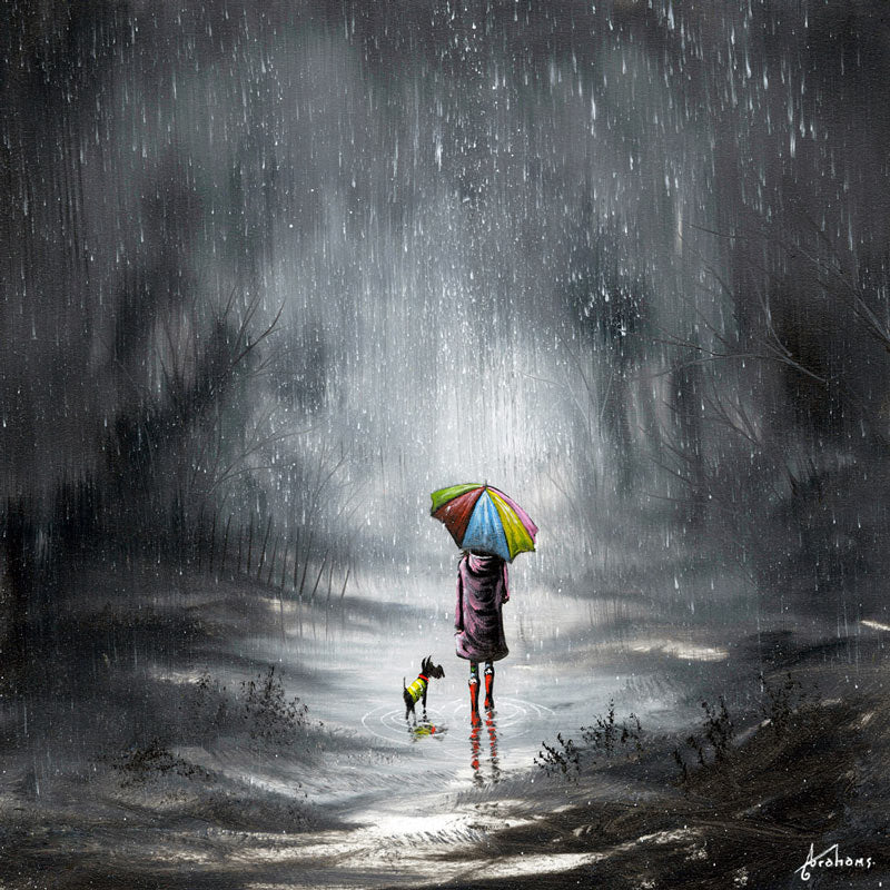 Danny Abrahams - 'Always Together Whatever The Weather' - Framed Limited Edition Art