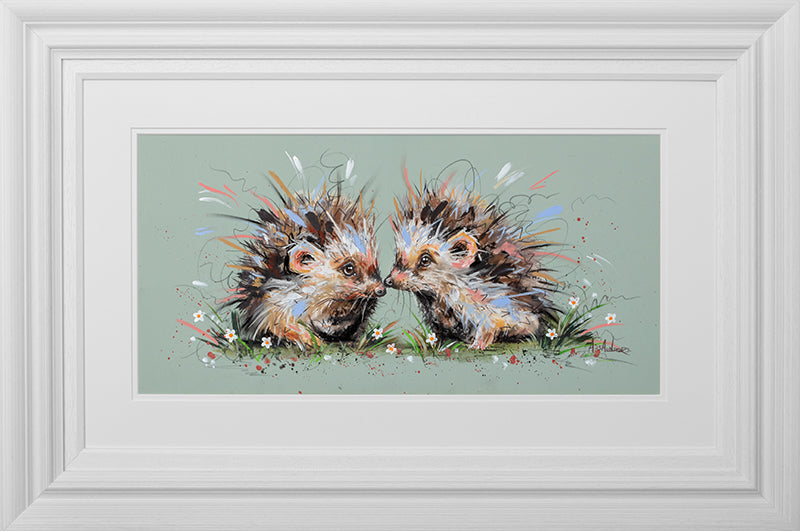 Ashley Saunders -  'Hedging Your Bets' - Framed Original Artwork