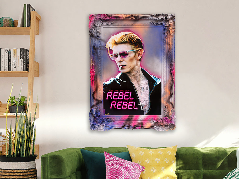 Ghost - 'Rebel Rebel' - Framed Original Artwork