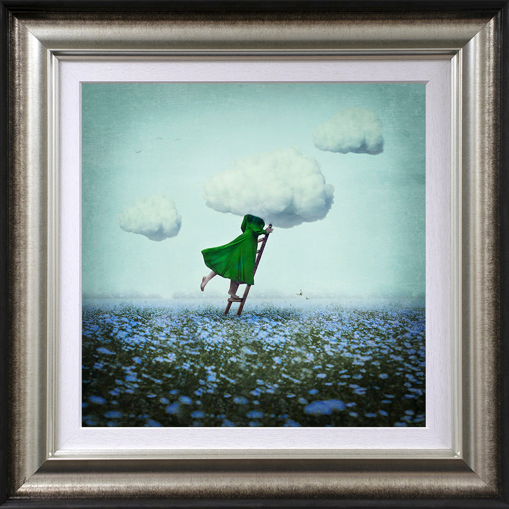 Michelle Mackie - 'Head In The Clouds' - Framed Limited Edition Art