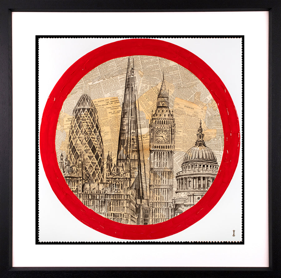 Chess - 'Through London's Eye' - Framed Limited Edition