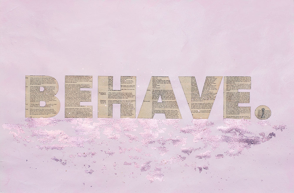 Chess - 'Behave' - Framed Original Artwork