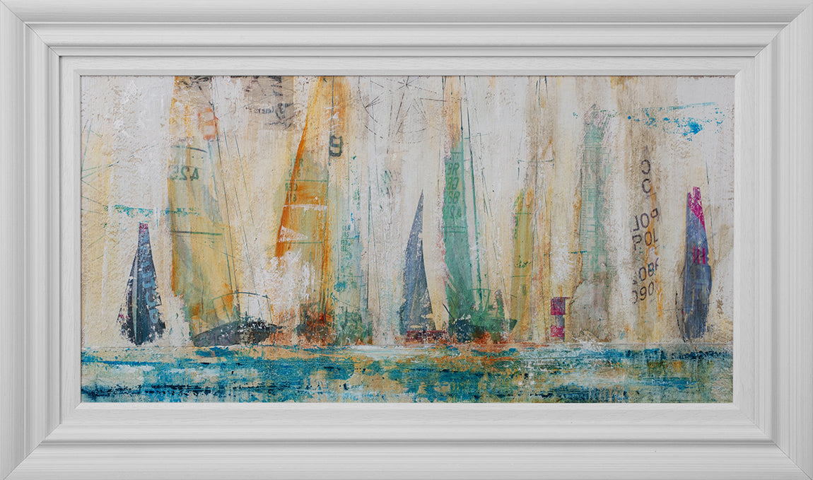 Dale Bowen -  'Racing The Gale II' - Framed Original Art