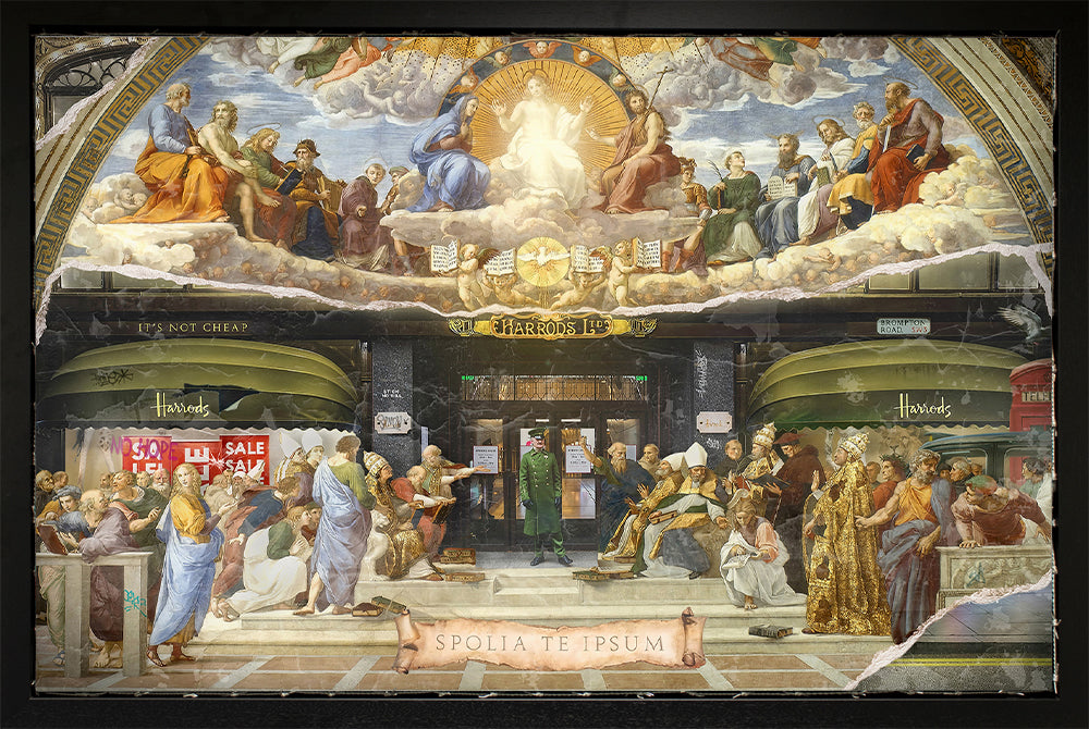 JJ Adams - 'Omnia Omnibus Ubique' - Framed Original