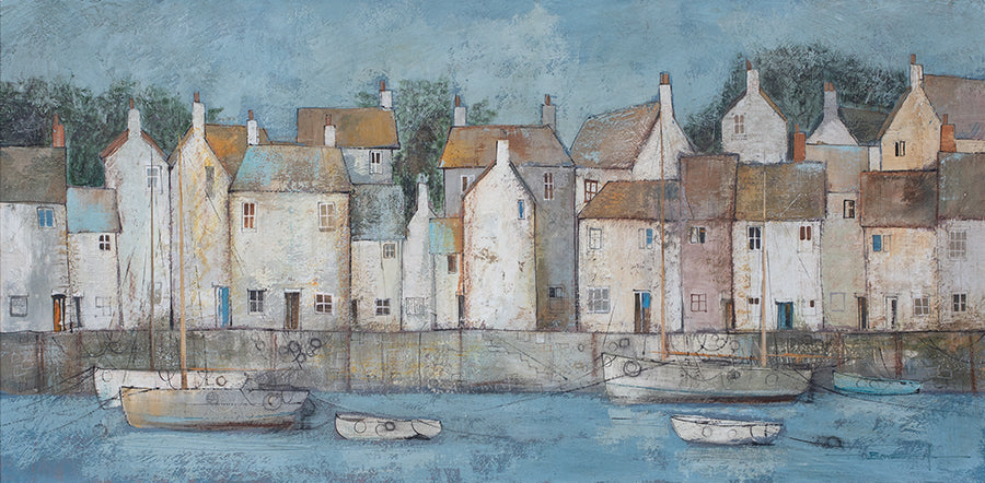 Dale Bowen -  'Harbourside II' - Framed Original Artwork