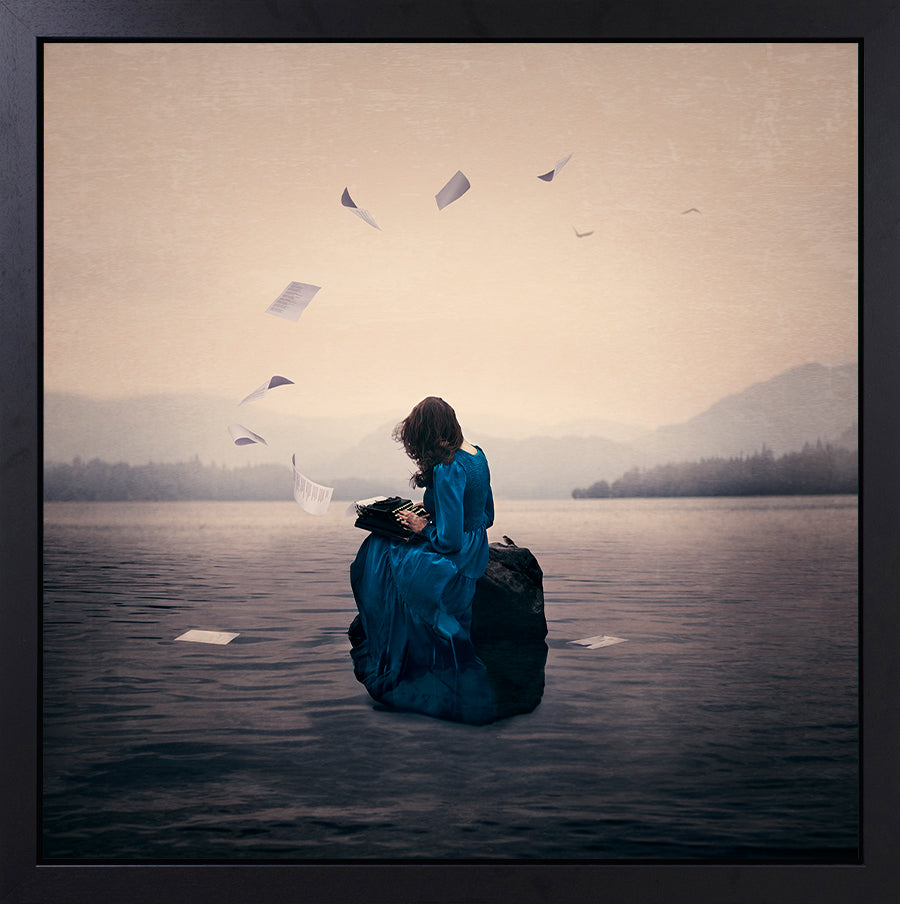 Michelle Mackie - 'To The Lake, With Love' - Framed Original