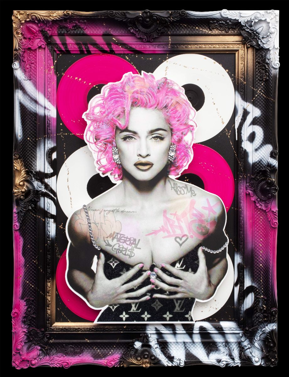 Ghost- 'Strike A Pose' - Framed Original Artwork