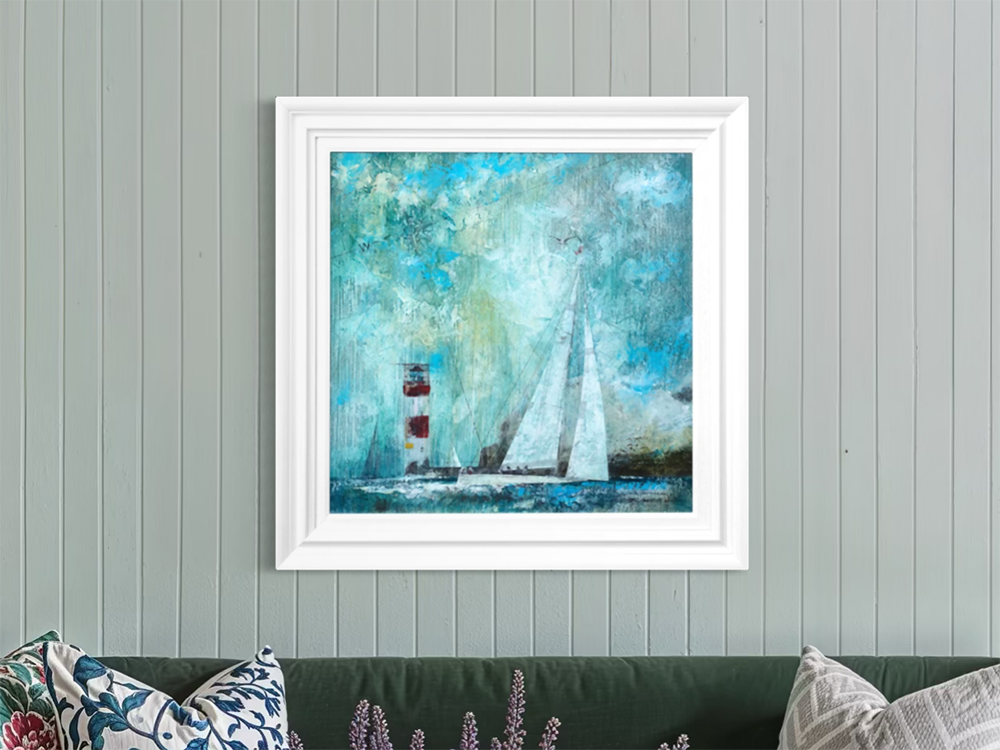 Dale Bowen -  'Morning Off The Coast I' - Framed Original Art