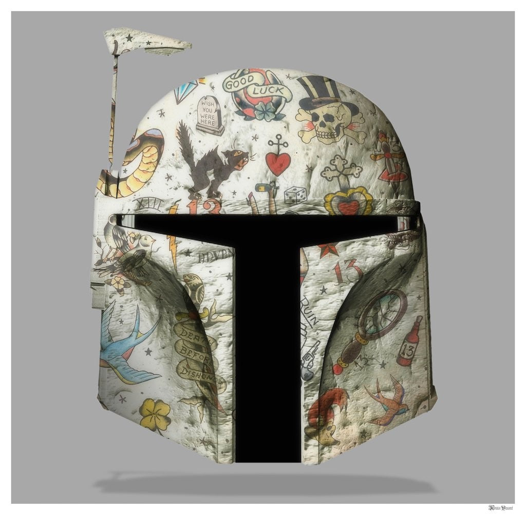 Monica Vincent - 'Boba Fett' - Framed Limited Edition Print