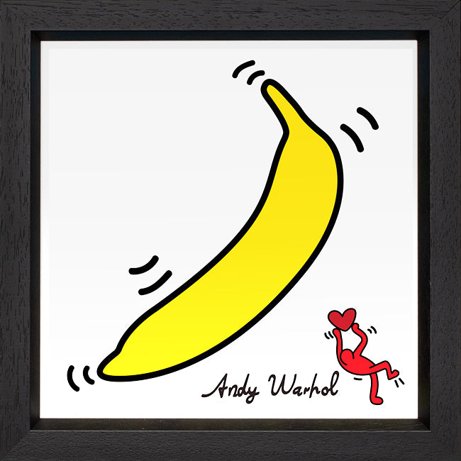 TBOY - 'The Velvet Underground & Nico (Andy Warhol)' - Keith Haring 12" Album Series - Framed Limited Edition
