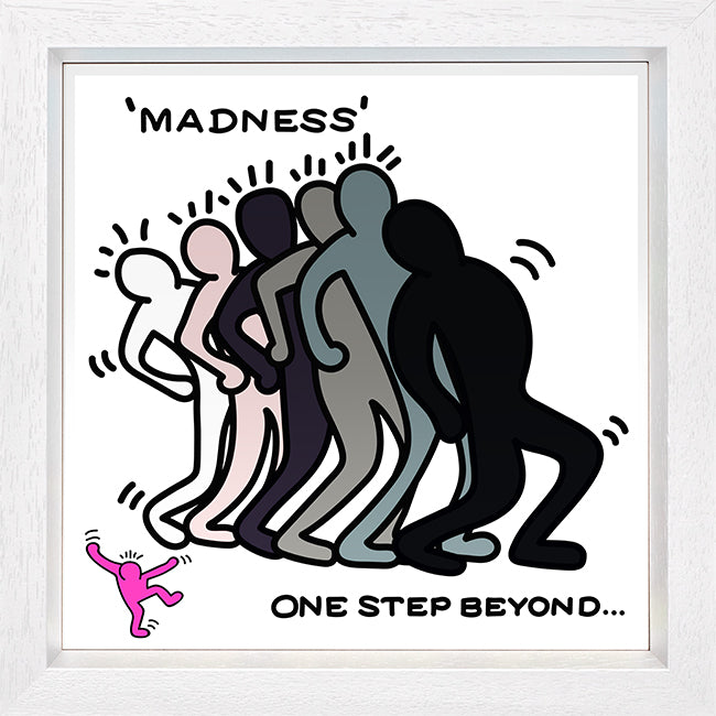 TBOY - 'One Step Beyond (Madness)' - Keith Haring 12" Album Series - Framed Limited Edition