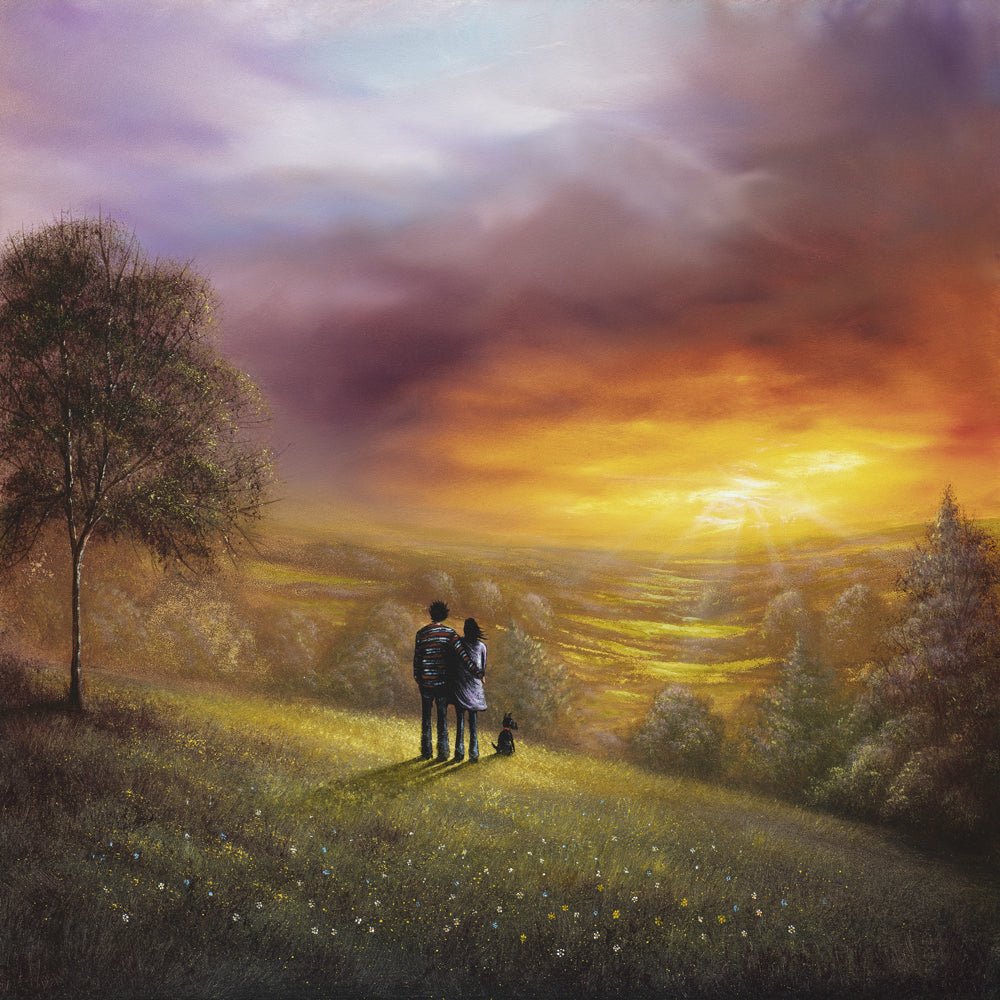 Danny Abrahams - 'Life's Golden Moments' - Framed Limited Edition Art