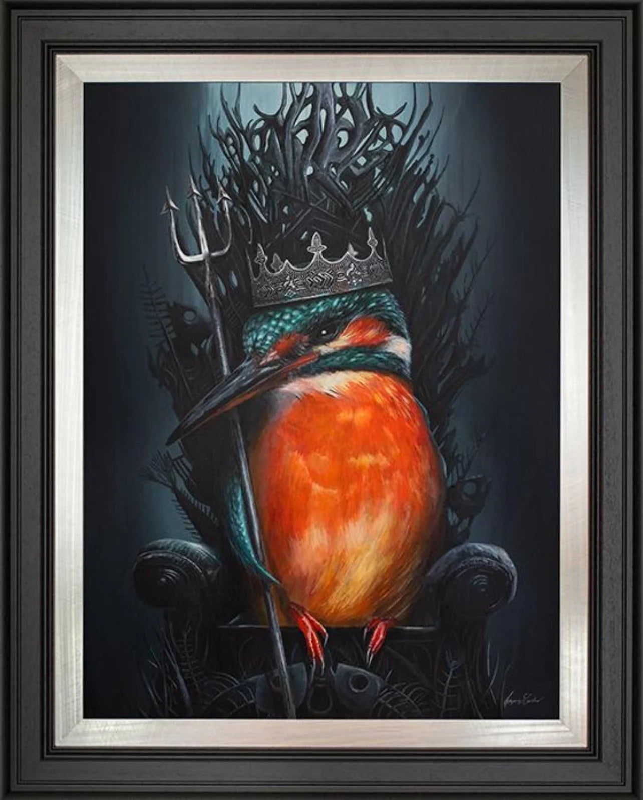 Angus Gardner - 'The Throne Of Halcyon' - Framed Limited Edition Artwork