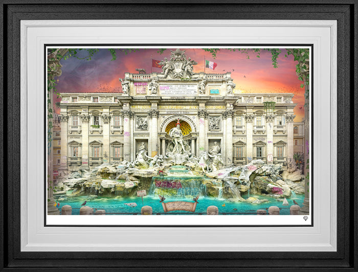 JJ Adams - 'La Fontana Di Trevi' - Framed Limited Edition