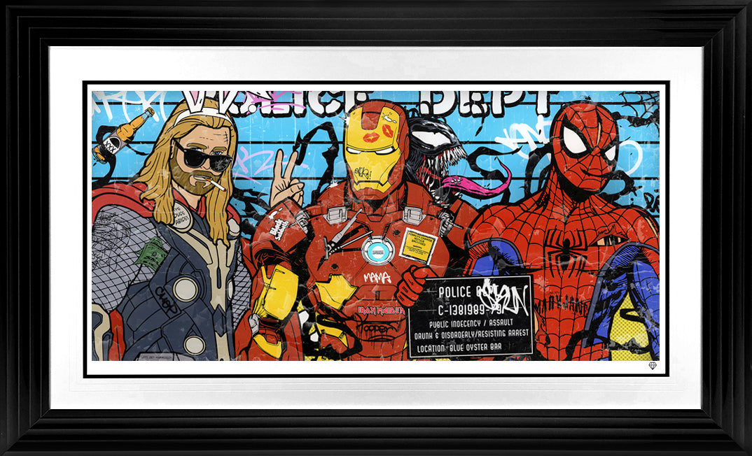 JJ Adams - 'Un-Usual Suspects' - Framed Limited Edition