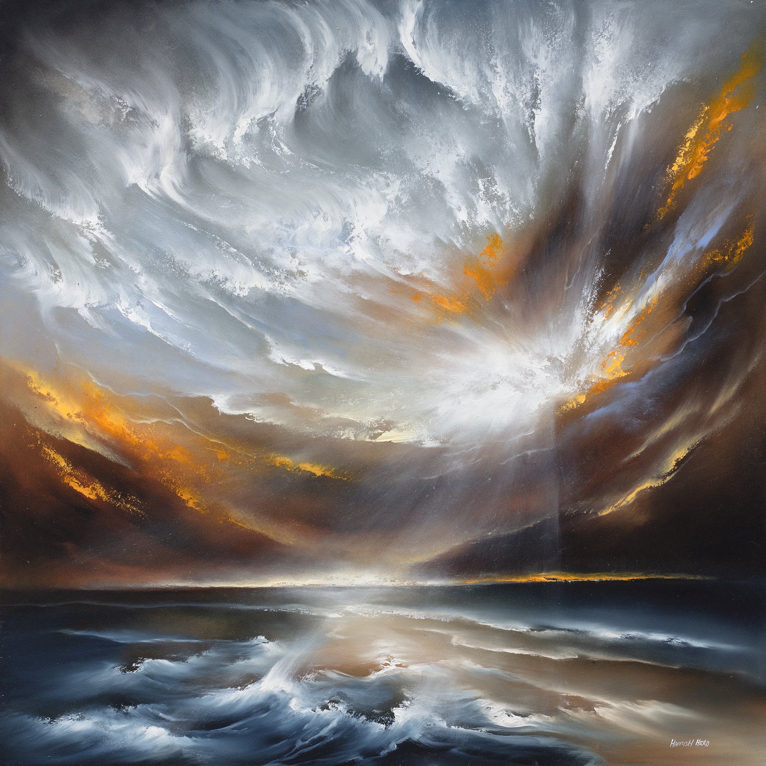 Hamish Herd - 'Conquest' - Framed Original Artwork