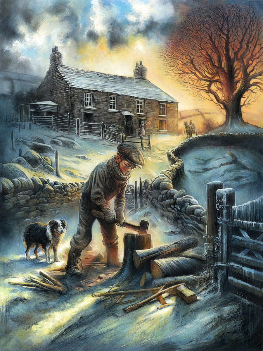 Craig Everett  - 'Cold Hands, Warm Heart'- Framed Limited Edition