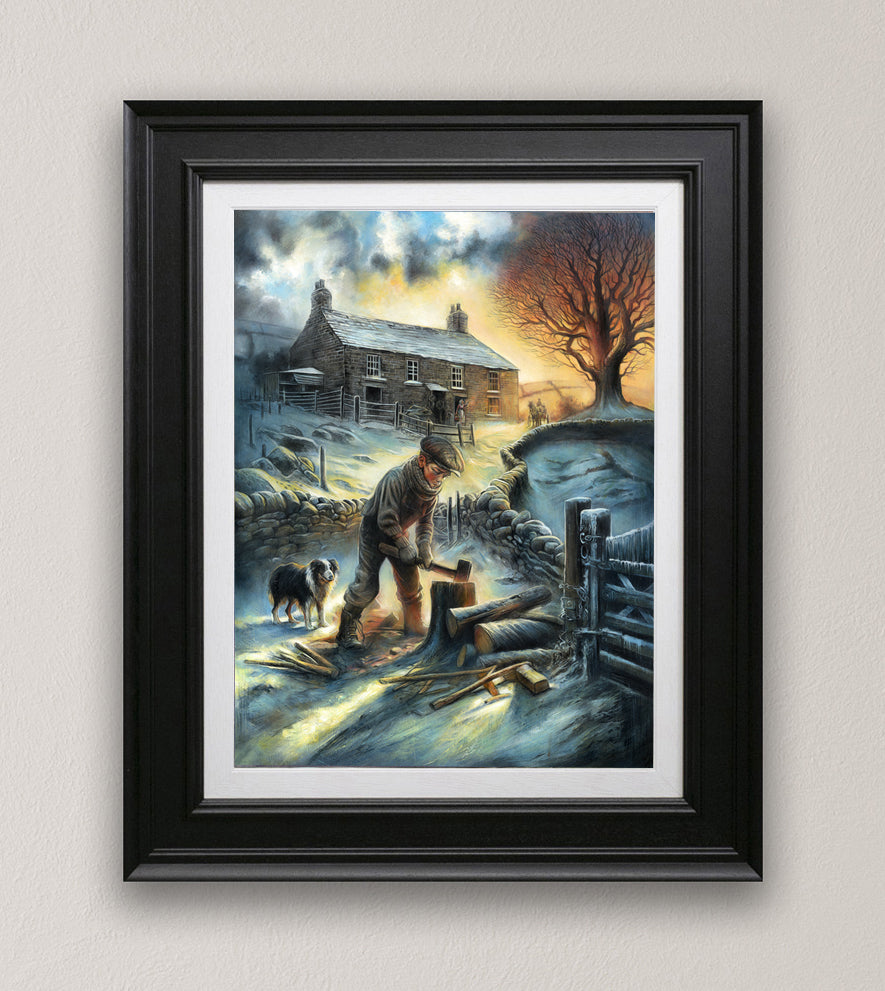 Craig Everett  - 'Cold Hands, Warm Heart'- Framed Limited Edition