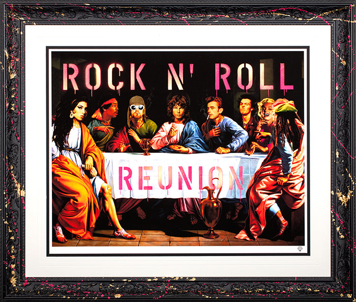 JJ Adams - 'Rock N'Roll Reunion' - Studio Stencil Collection