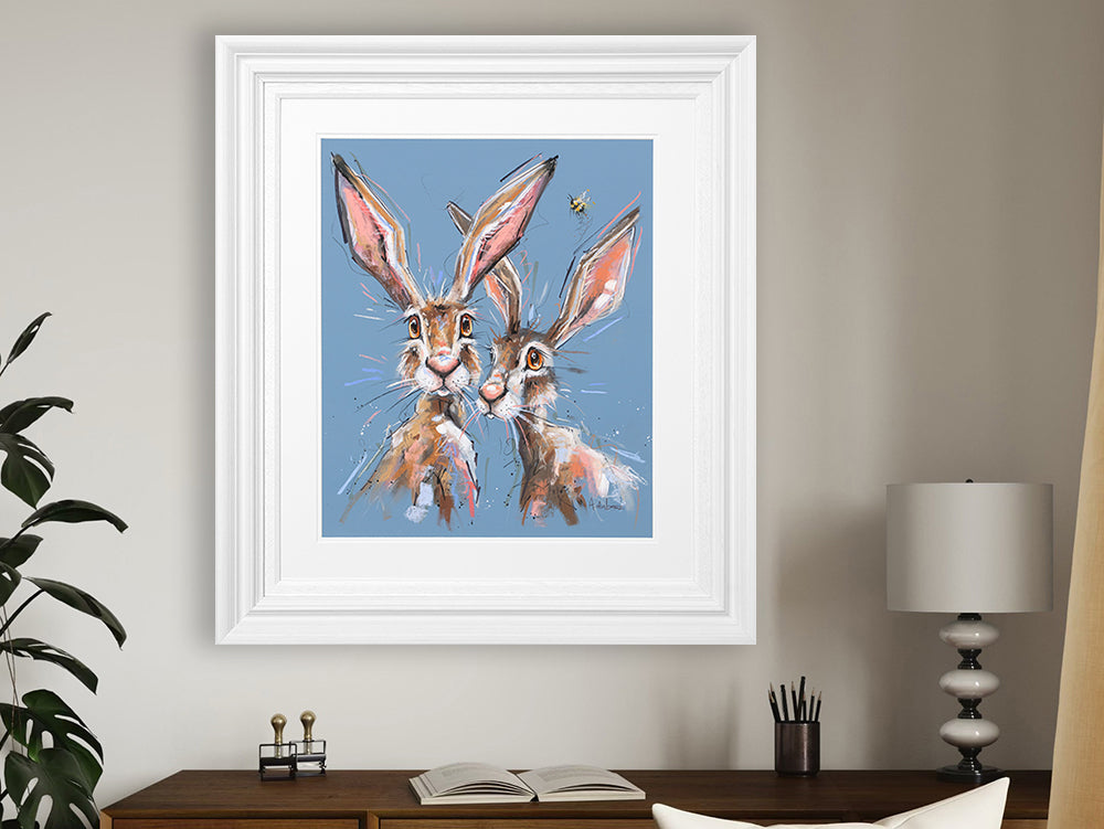 Ashley Saunders -  'Side By Side II' - Framed Original Artwork