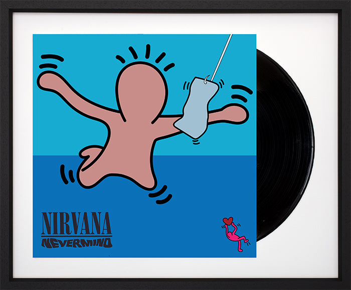TBOY - 'Nevermind' - Keith Haring Series - Framed Limited Edition - Dave Grohl