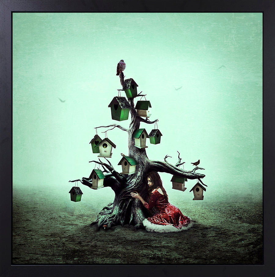 Michelle Mackie - 'Home Sweet Home' - Framed Original Artwork