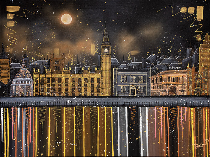 Julie Connor - 'Victorian Midnight' - Framed Original Artwork — New ...