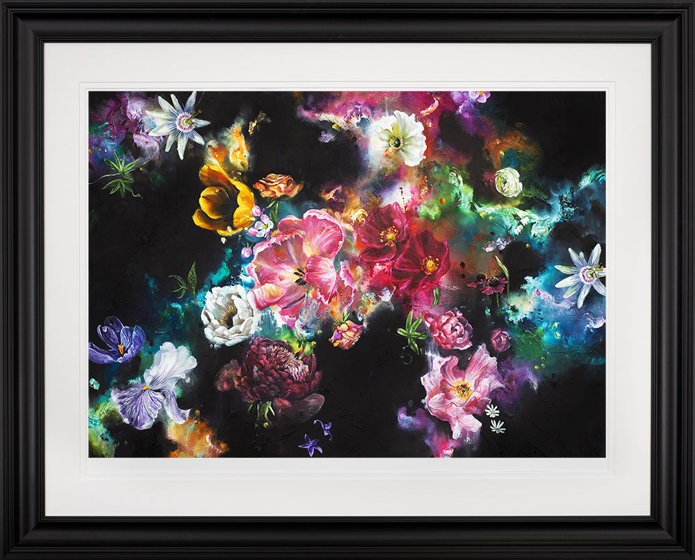 Katy Jade Dobson - 'Velvet Blooms' -  Framed Limited Edition