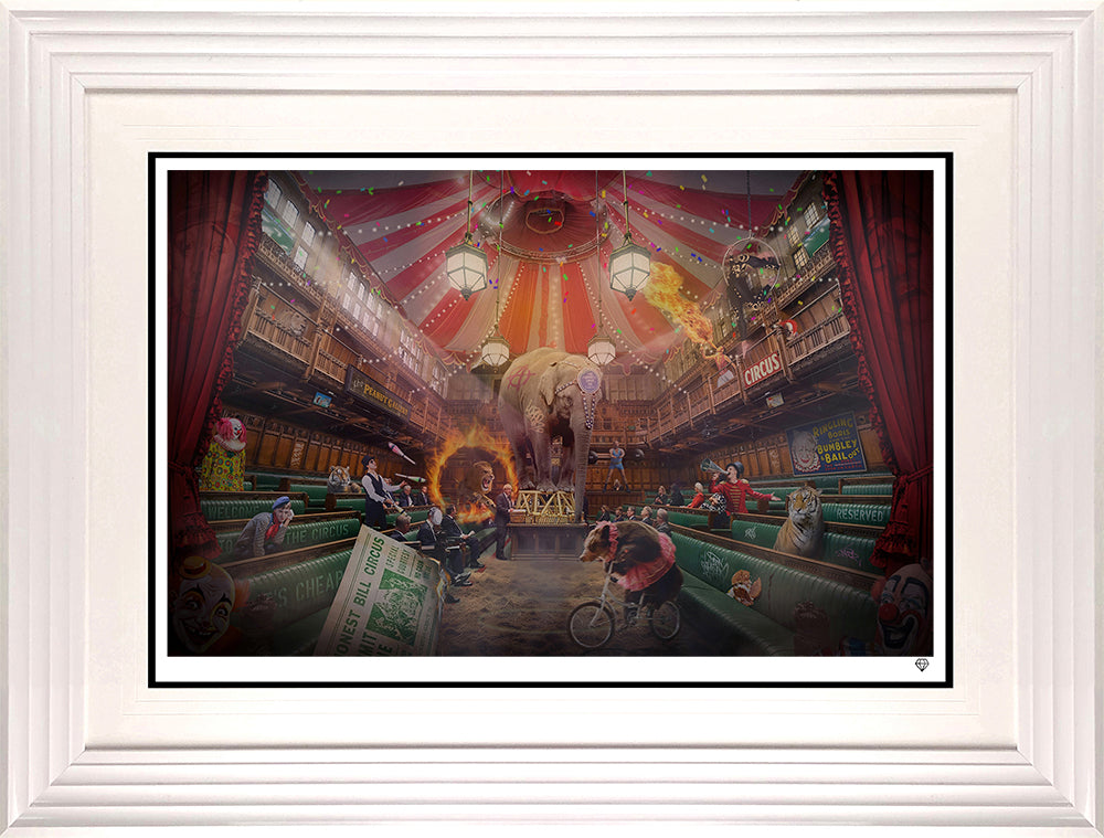 JJ Adams - 'Send In The Clowns' - Framed Limited Edition