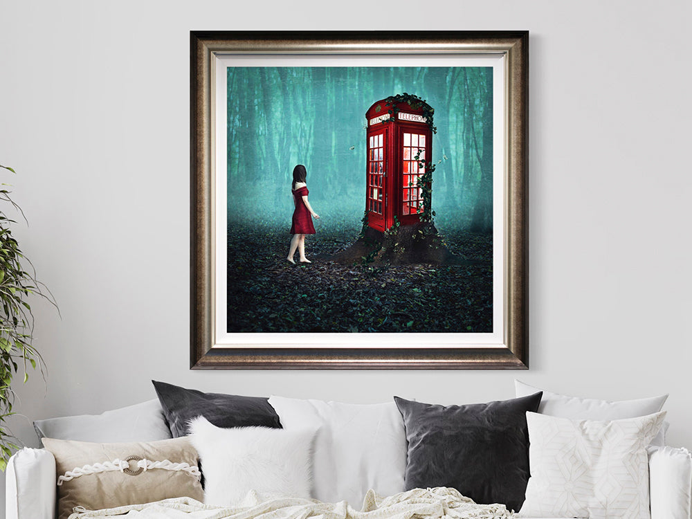 Michelle Mackie - 'If You Go Down To The Woods Today' - Framed Limited Edition Art