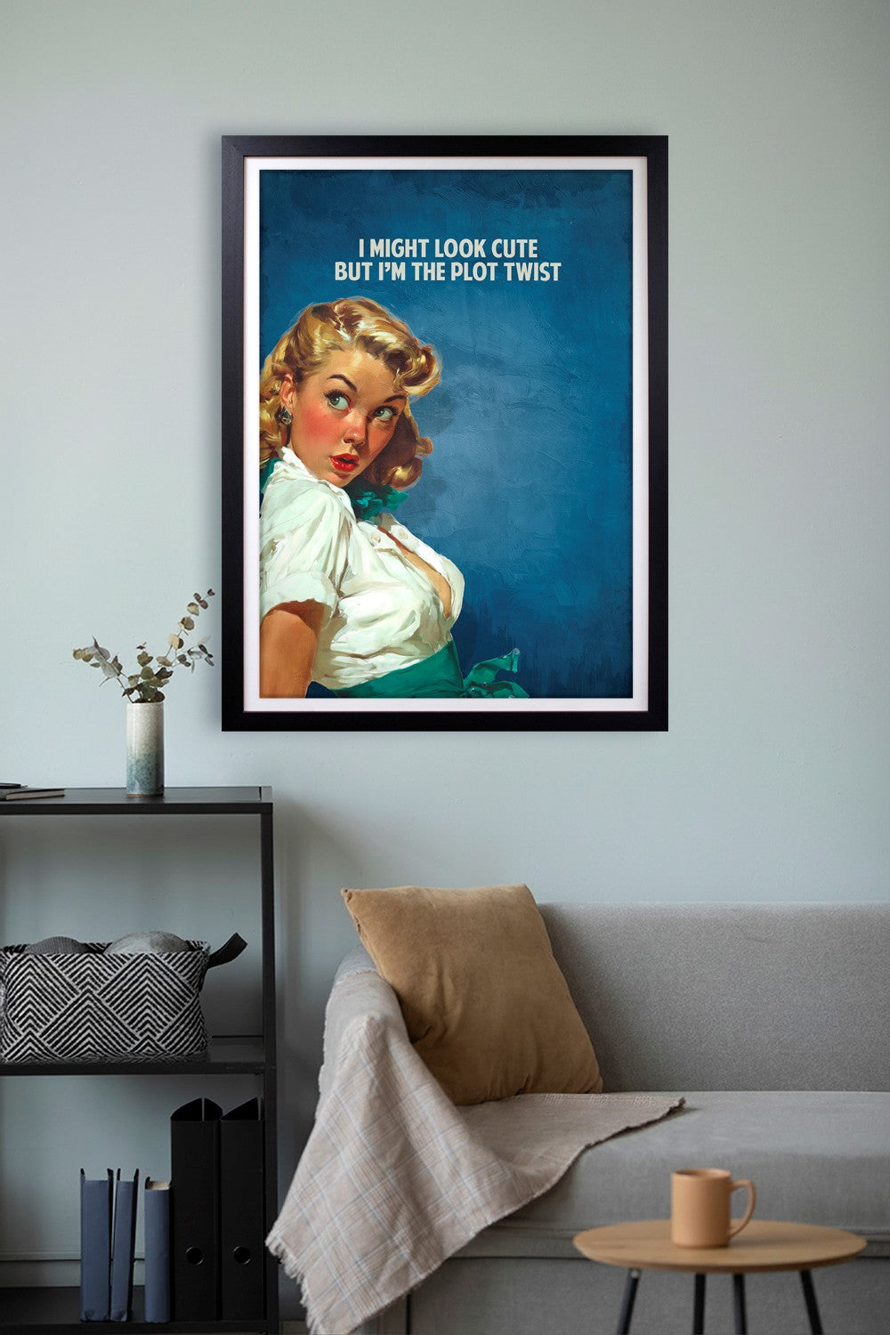 Sam Wolfe - 'I'm The Plot Twist' - Framed Limited Edition