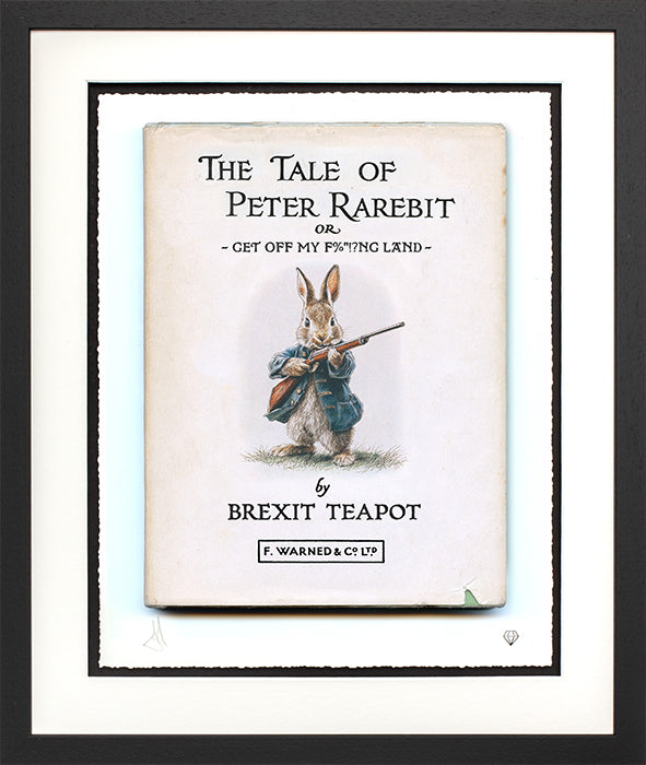 JJ Adams - '"Get Off My F%"!?ng Land" - Framed Animal Farm Edition