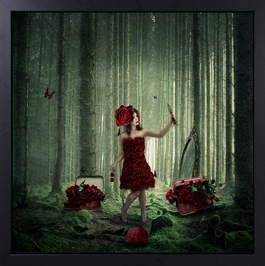 Michelle Mackie - 'With Rose Tinted Glasses' - Framed Original